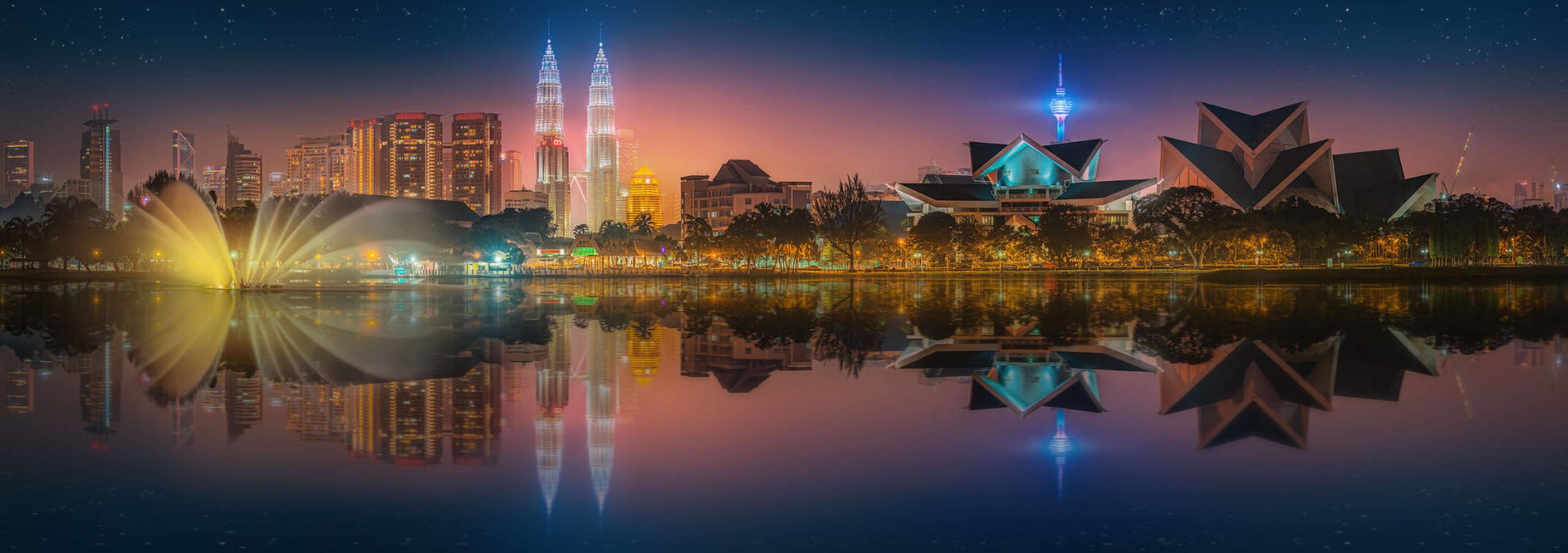 Kuala Lumpur at night